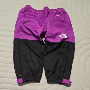 The North Face Kids' Vibrant Purple and Black Joggers